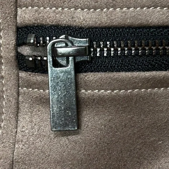 NWT Kut From the Kloth Vintage Suede Moto Jacket Biker Clothing - Picture 9 of 12